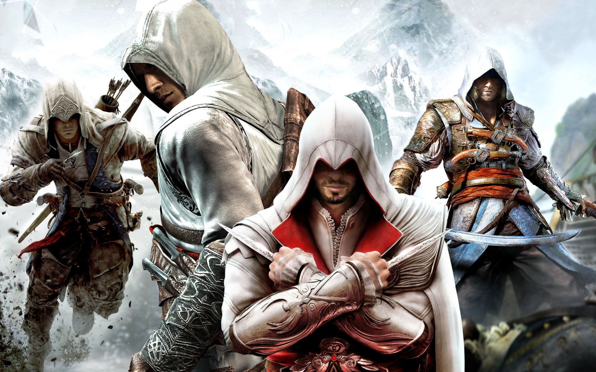 assassins creed 4 bandera negra asesino juegos pistolas