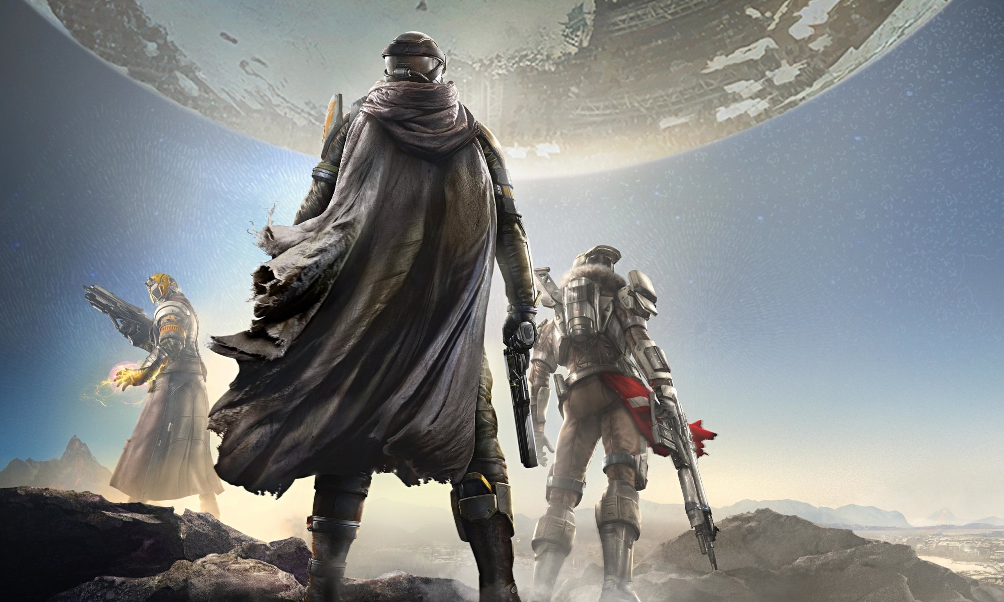 destino destiny software bungie activision bungie capa tierra equipo luz armas magia vista cielo