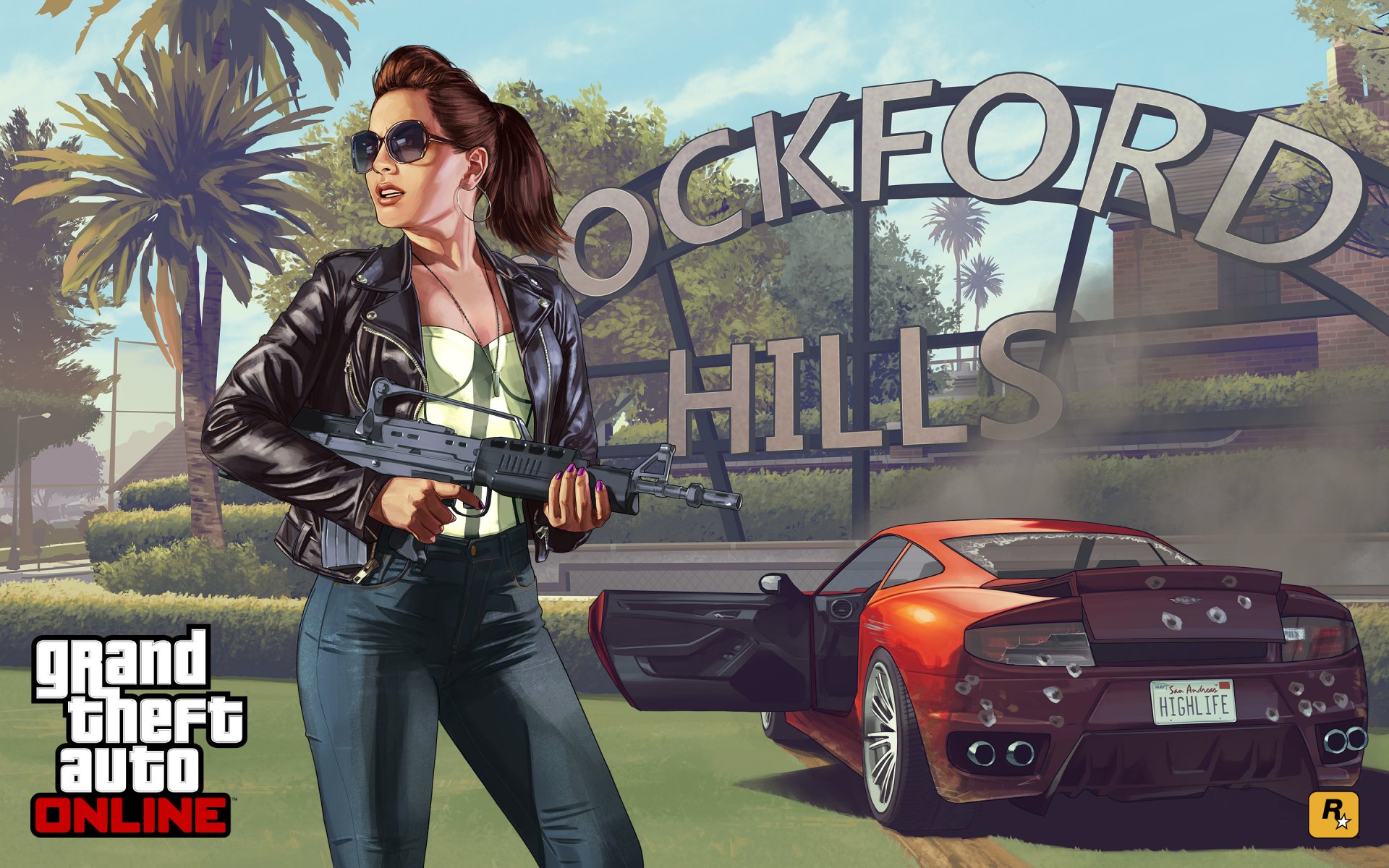 grand theft auto v gta internet arte conceptual chica