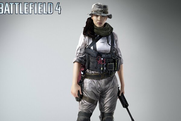 Salvapantallas de juegos de Battlefield Girl