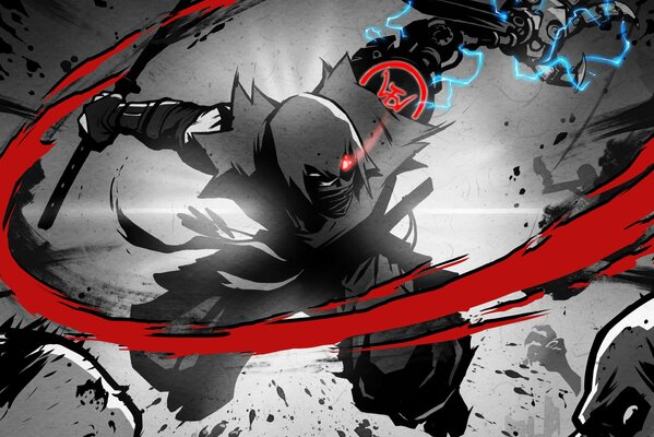 Красочные и яркие картинки ninja gaiden z