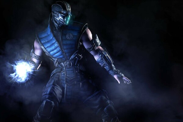Epic look of Sub Zero from Mortal Kombat