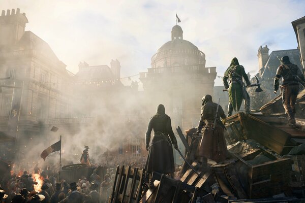 Assassins Creed. Die Straßen Frankreichs während der Revolution