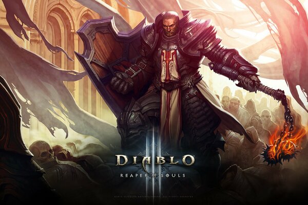 Giorni di anime angelo della morte crociato di Diablo 3