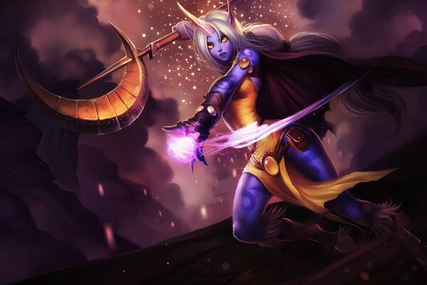 La chica elf de League of Legends