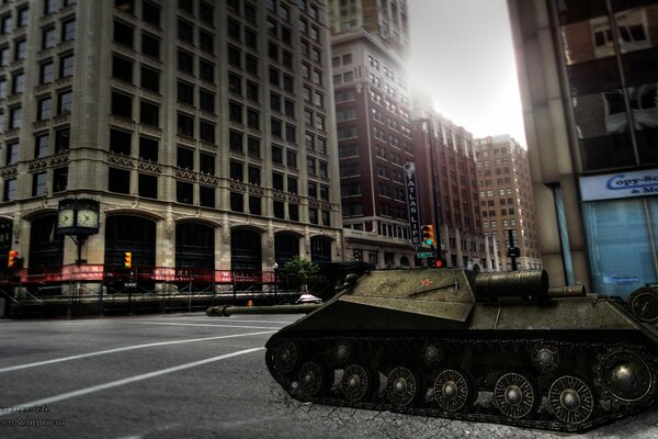 World of tanks-objeto 704 tanque