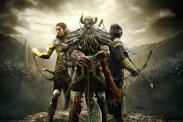 The elder scrolls Online mago guerriero assassino