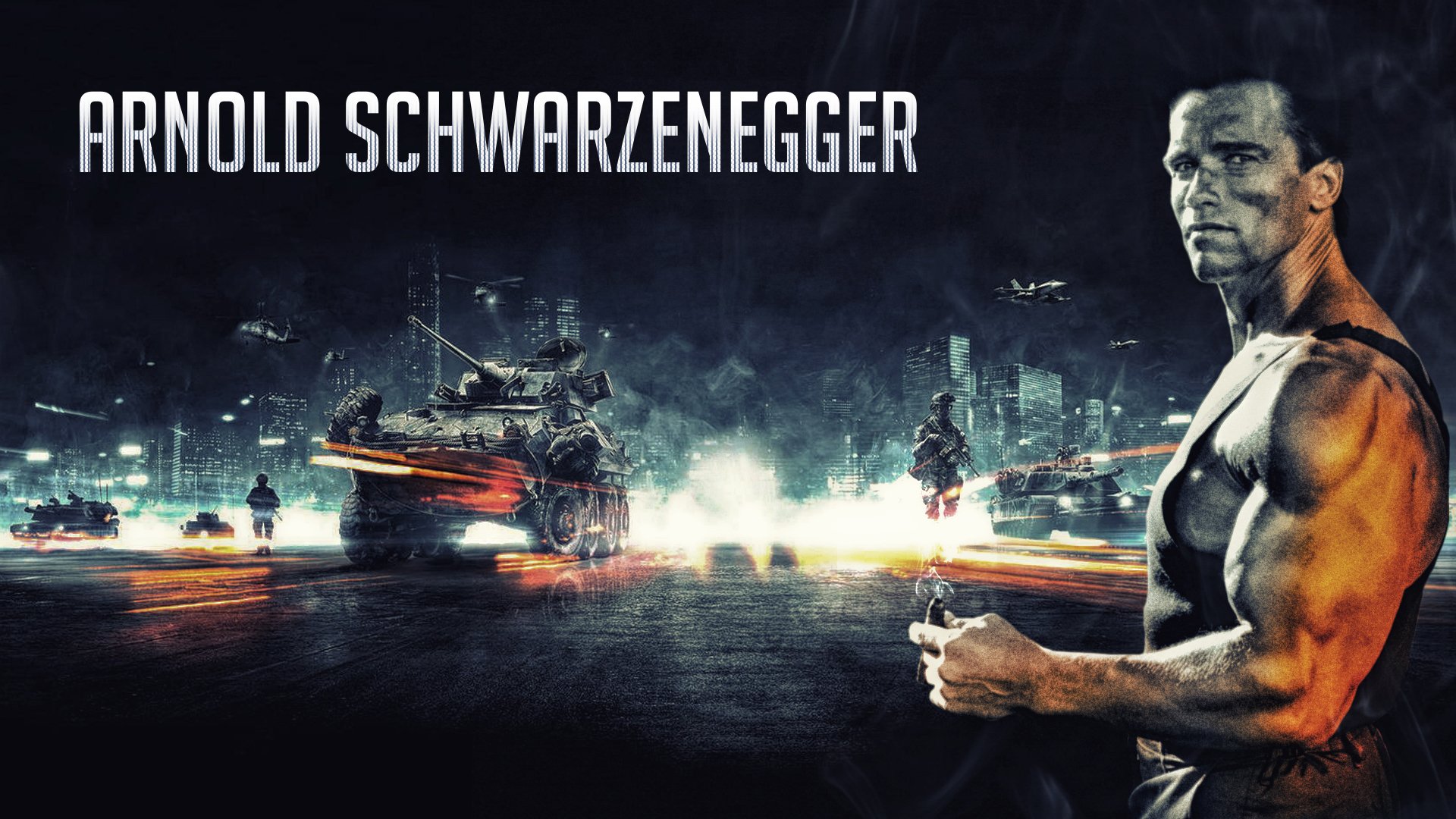 arnold_schwarzenegger battlefield tank men