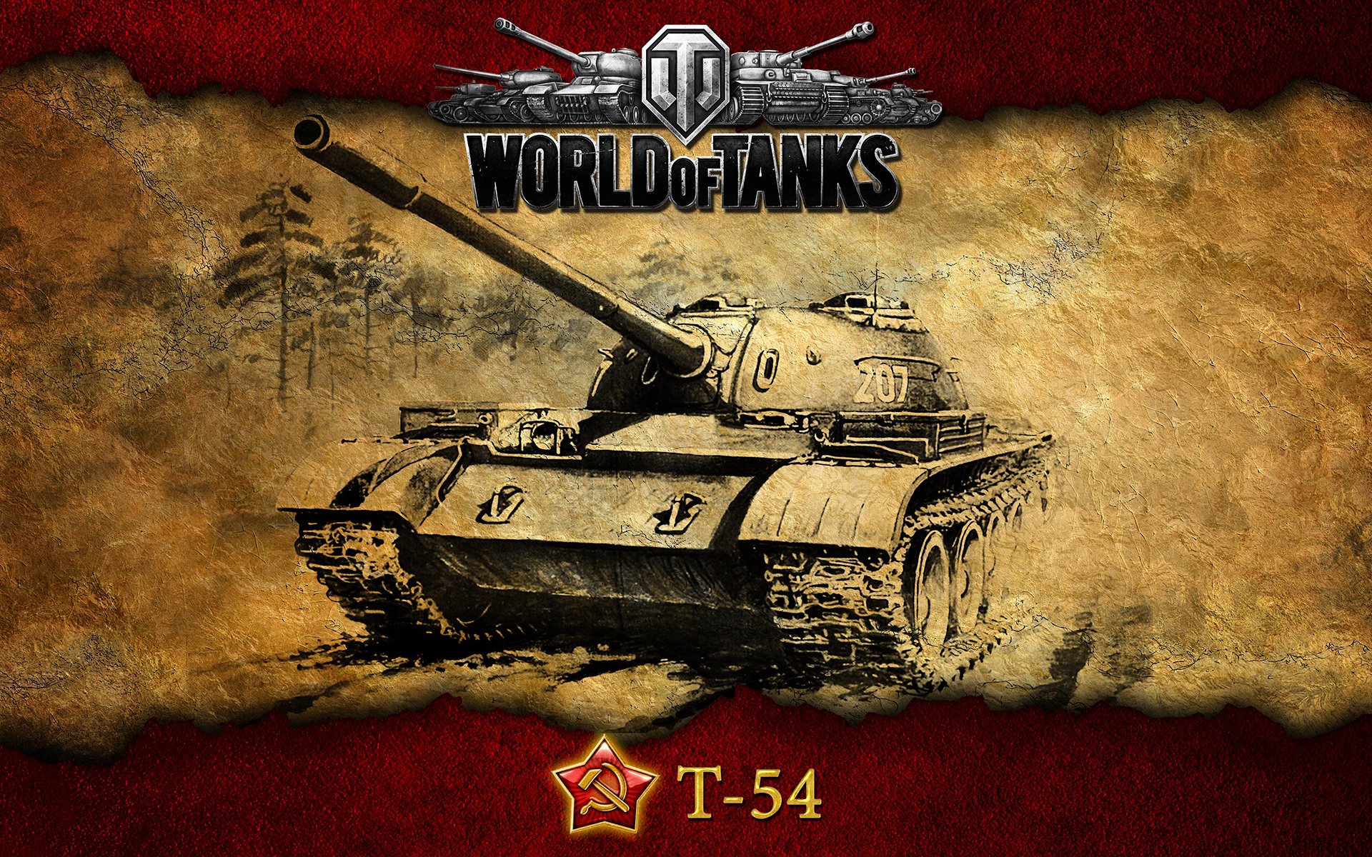 wot world of tanks tanks t-54 urss st cafard