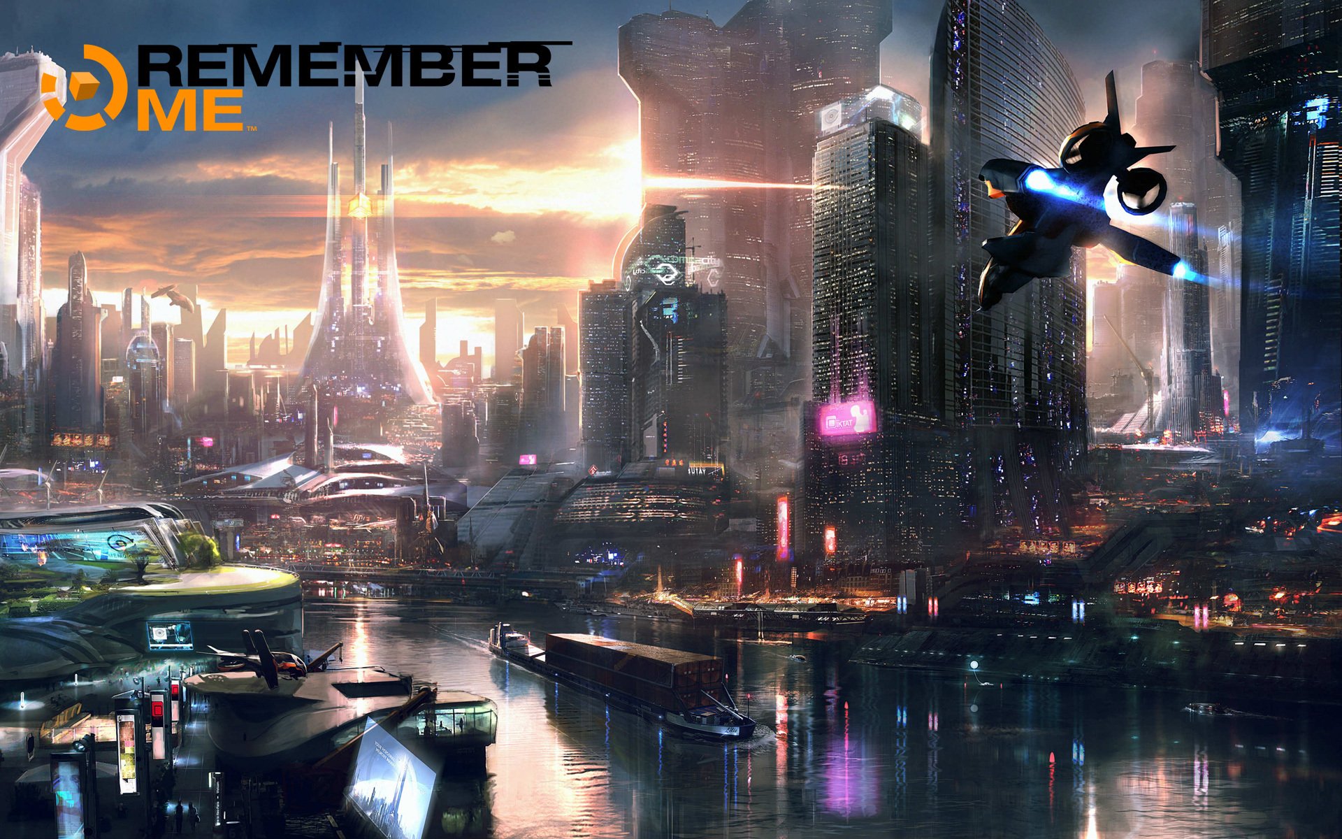 remember me capcom adrift cyberpunk neo-paris town