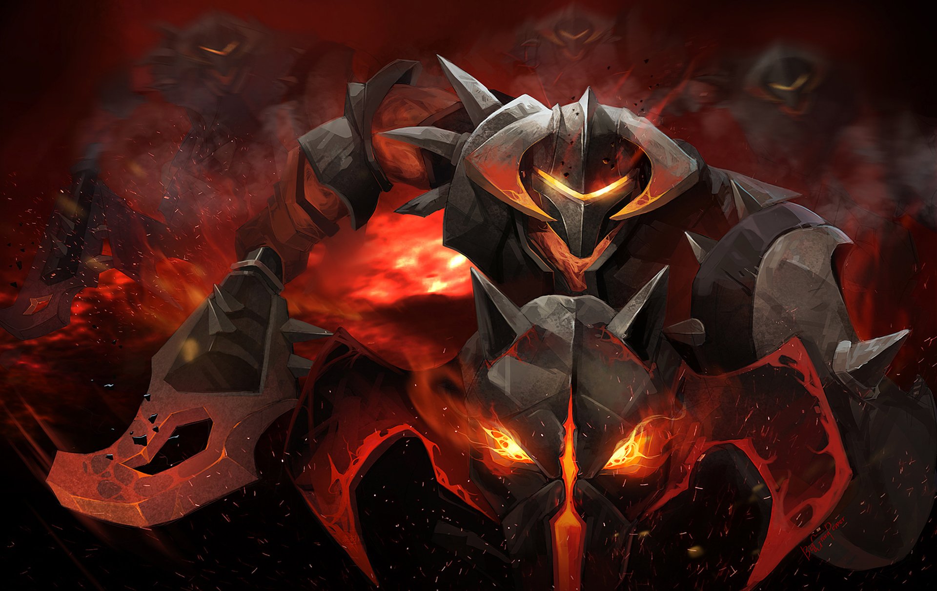 chaos knight dota 2 jeździec biggreenpepper