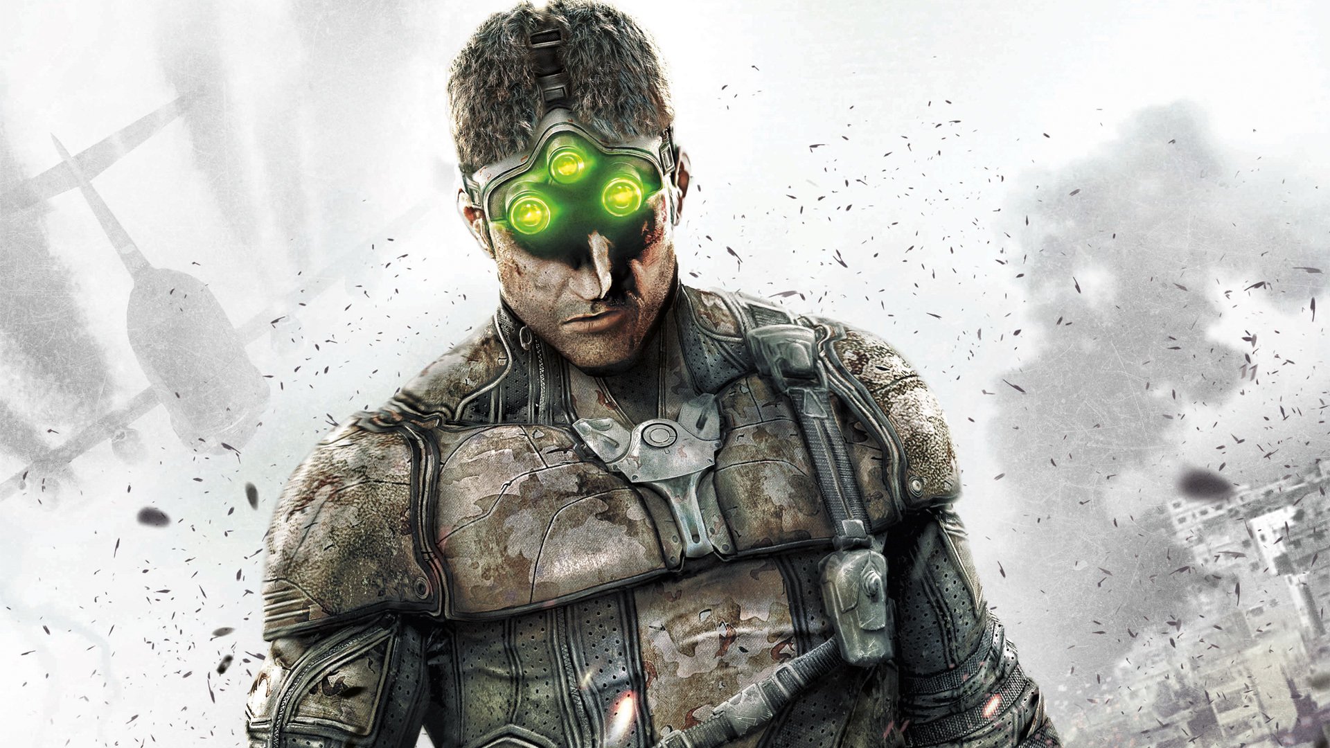 tom clancy splinter cell: lista negra celdas divididas: lista negra tom clancy sam fisher samuel leo fisher samuel l. fisher agente gafas de visión nocturna equipo ubisoft toronto