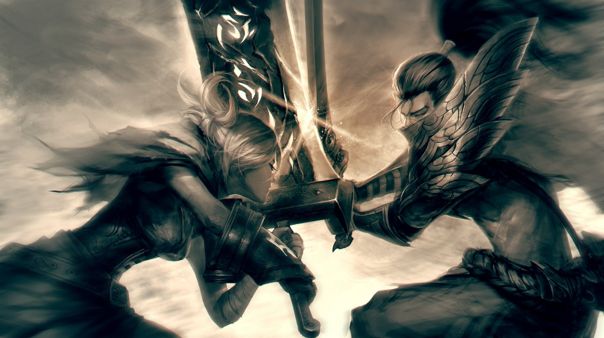 league of legends yasuo riven the exile the unforgiven