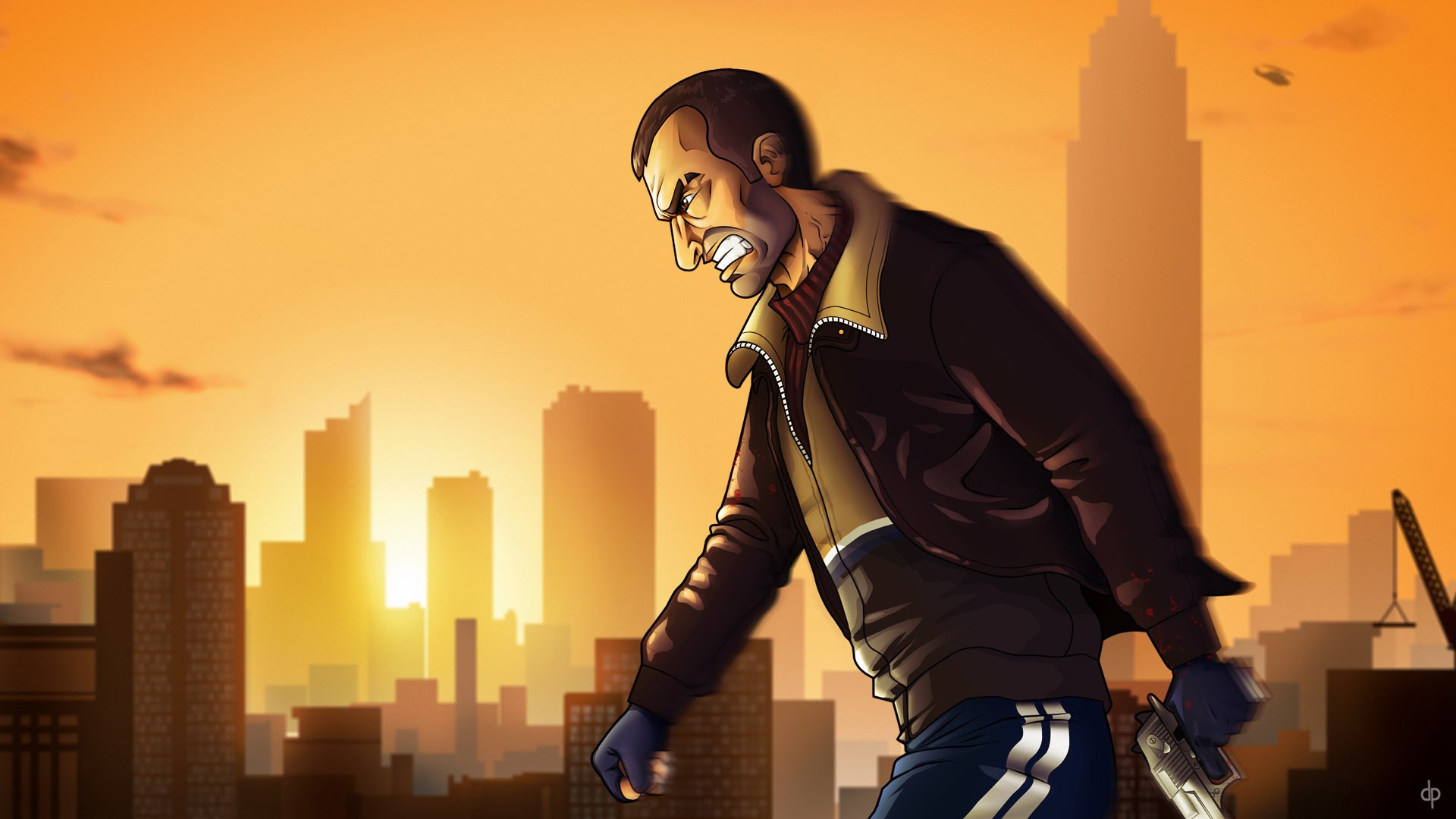 grand theft auto iv a man niko bellic evil