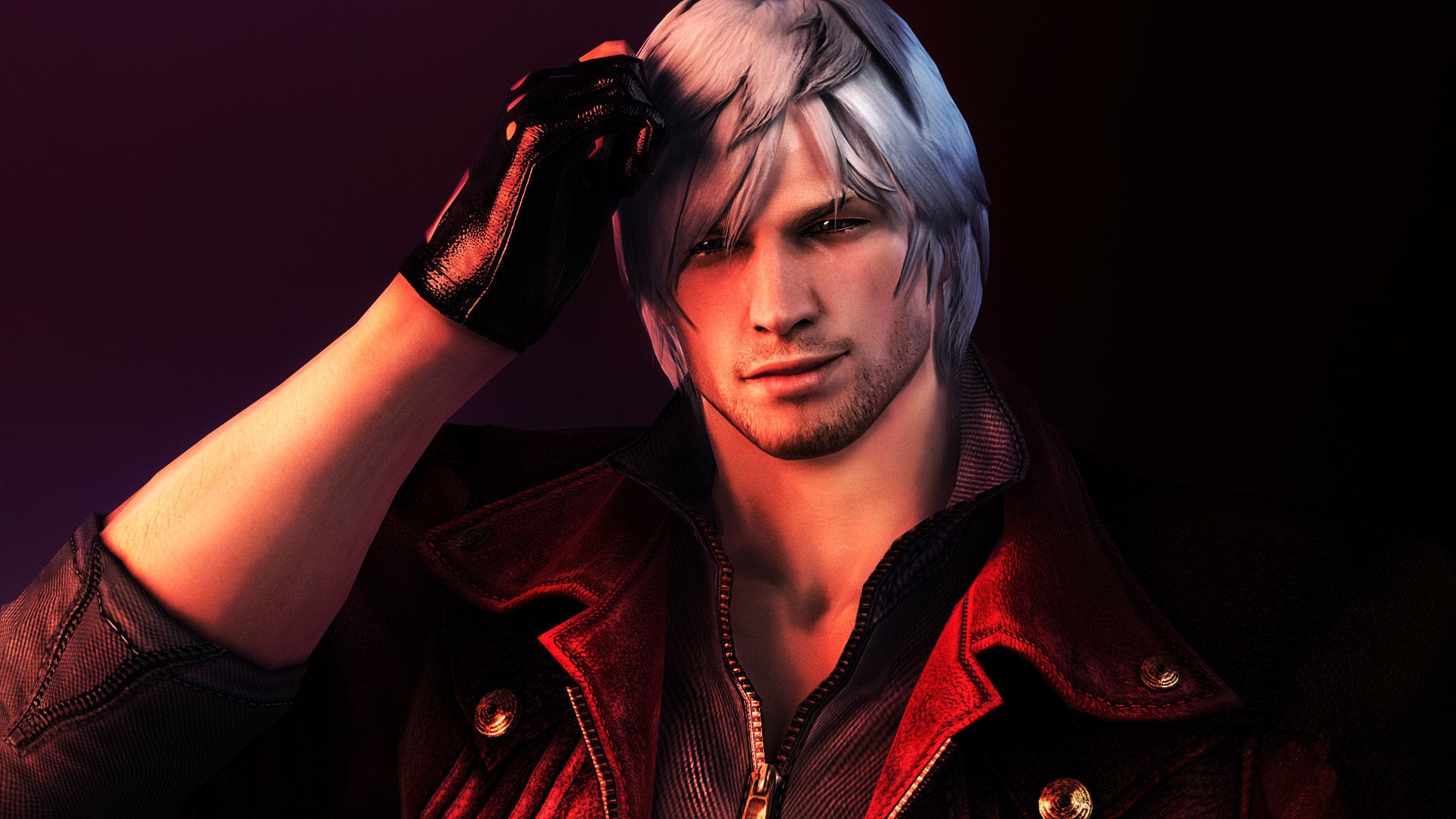 gesicht devil may cry dmc dante weiß haar capcom