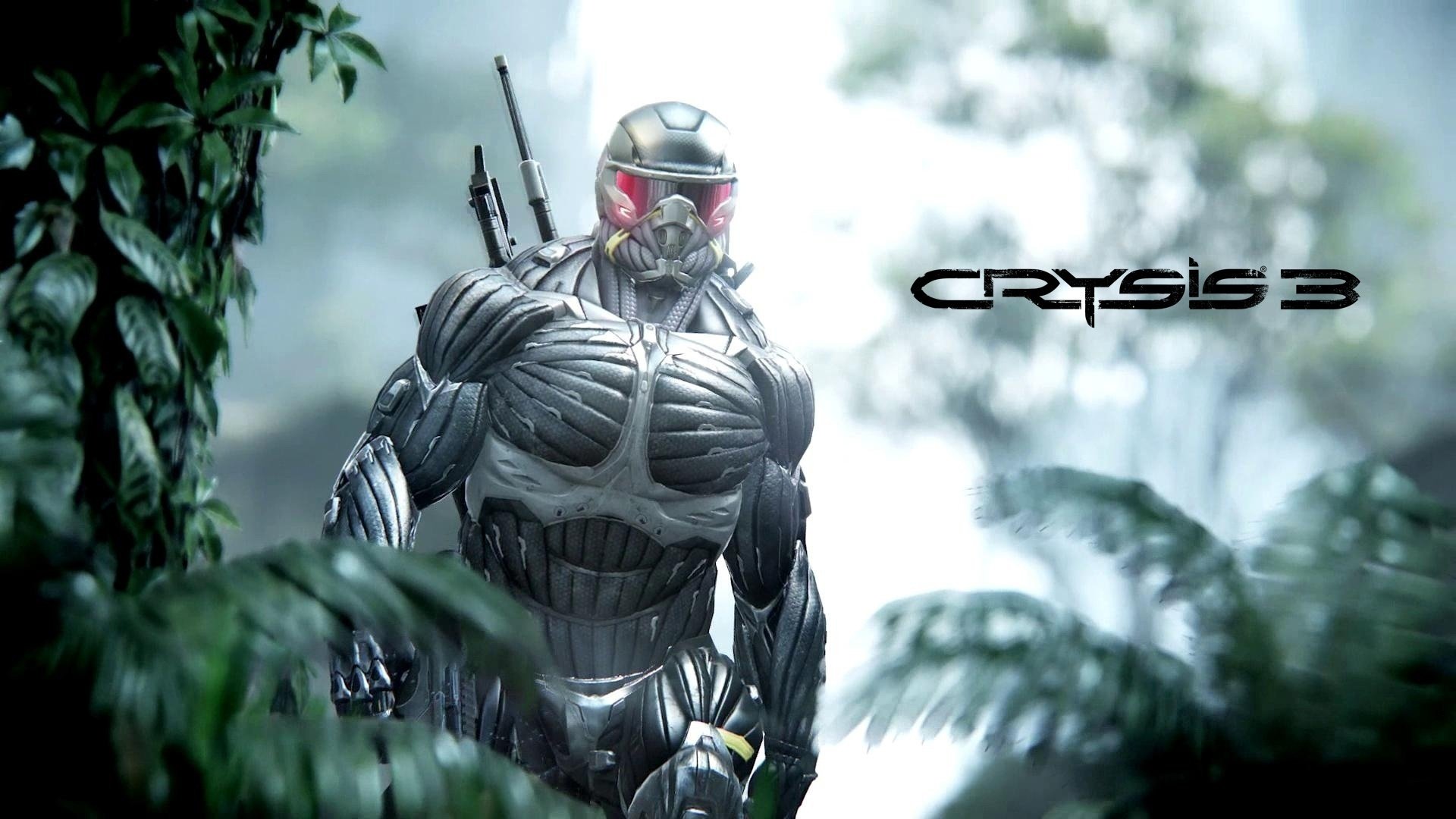 crysis 3 crysis hunter game jungle nanosuit helmet cryengine nanomed critek sci fi soldier weapon