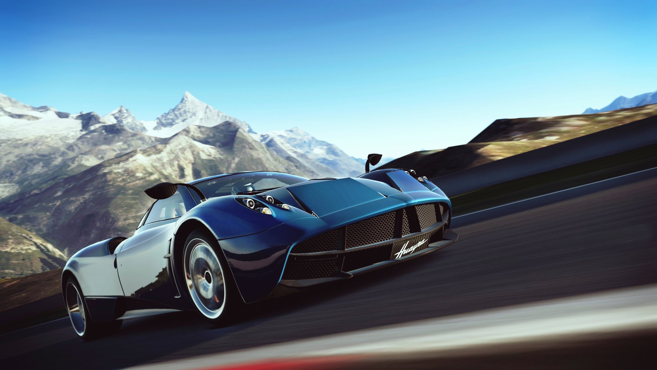 gran turismo-6 racing game art pagani huayra