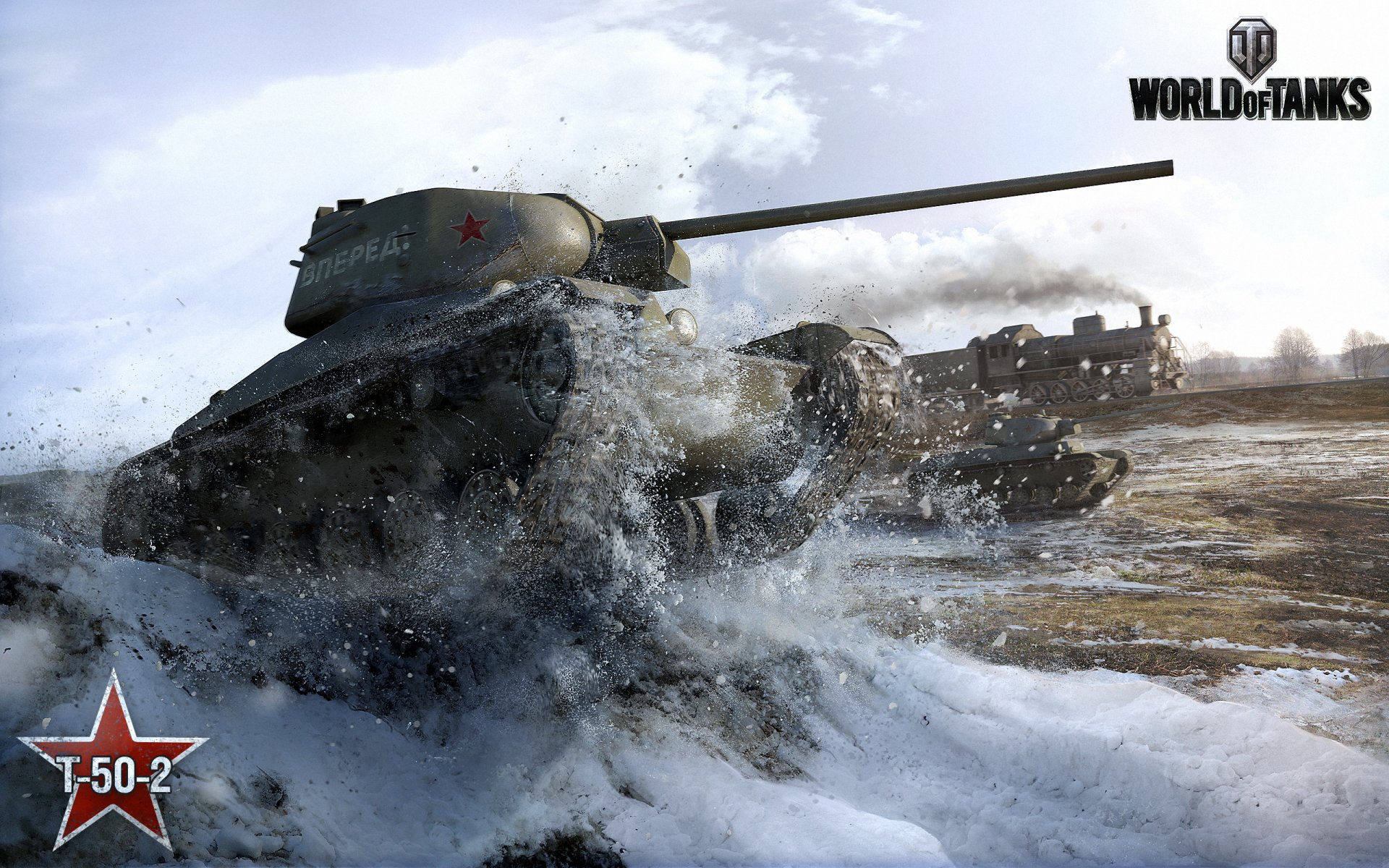 wot el mundo de los tanques wargaming.net tanques tanque urss lt t-50-2 nieve