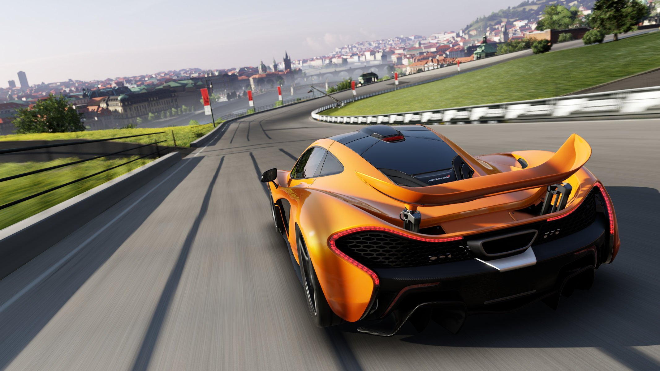 mclaren p1 forza motorsport 5 auto pista gara velocità strada