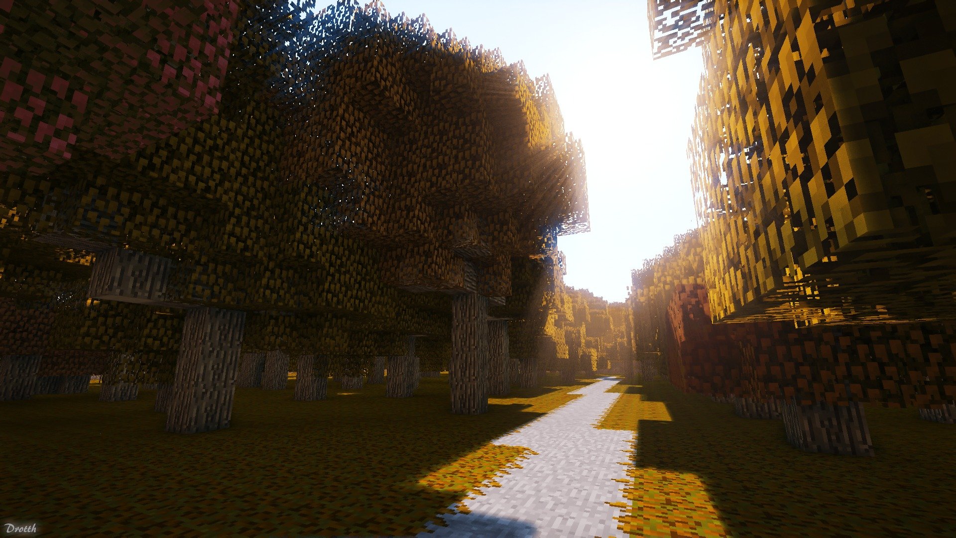 minecraft spiel herbst hintergrundbilder