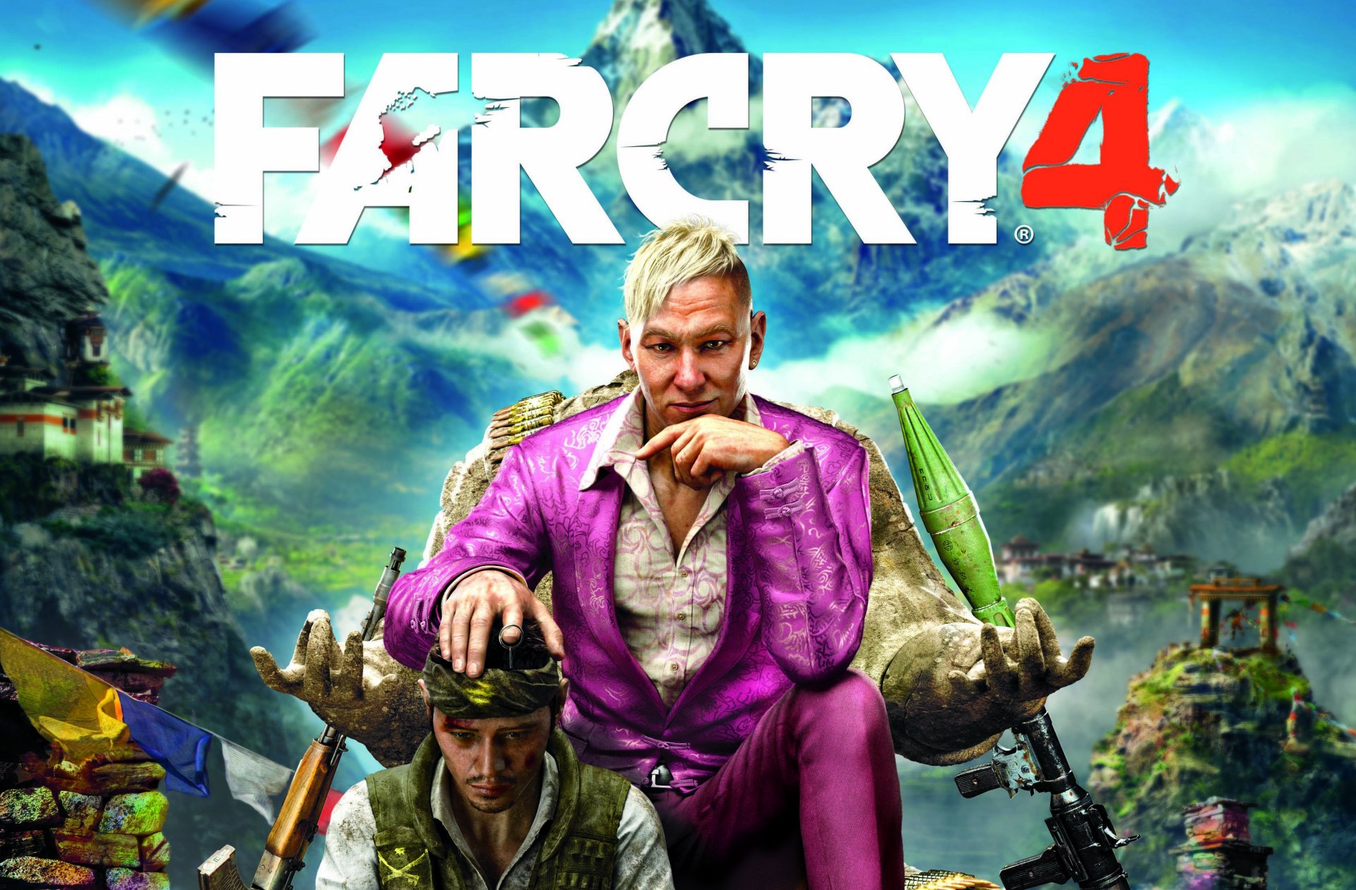 far cry 4 ubisoft fps mężczyzna