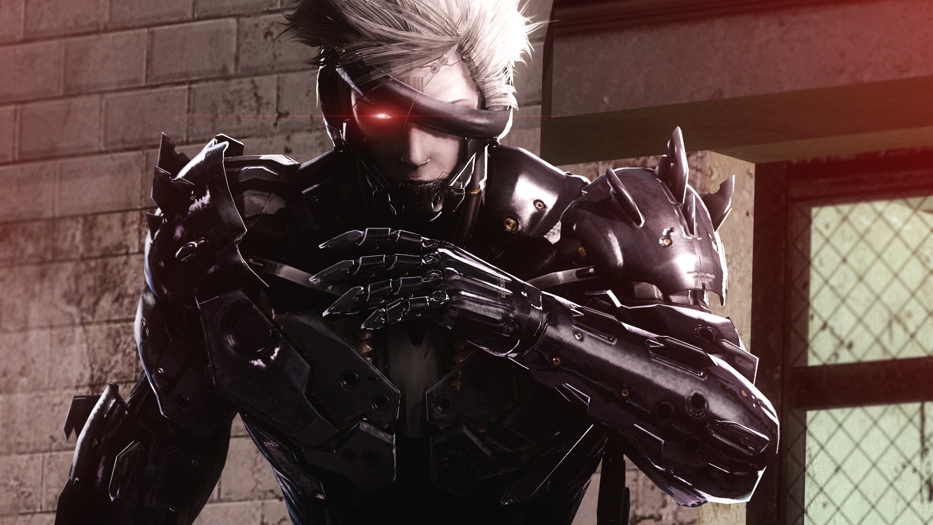 metal gear rising revengeance raiden jack the ripper katana cyborg ninja fan art