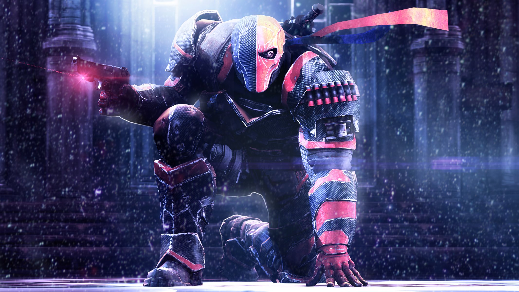 deathstroke desstroke batman: arkham origins dc comics batman: arkham-chronik warner bros montreal