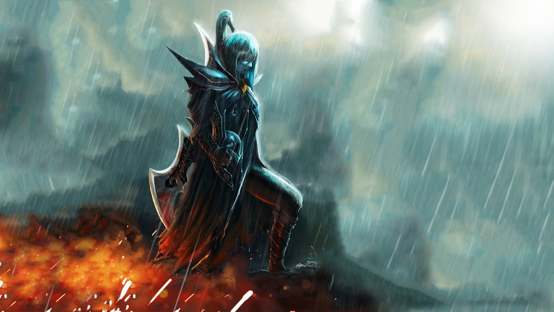 phantom assassin dota 2 kunst frau spiel