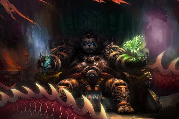 Warcraft image of the heroes of the game