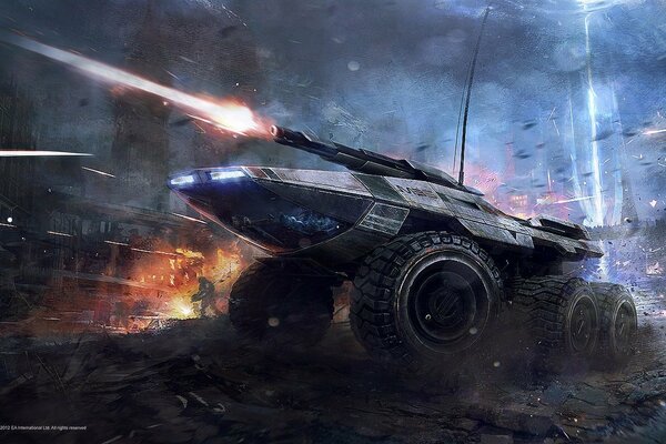 Mass effect 3: M25 Mako bioware