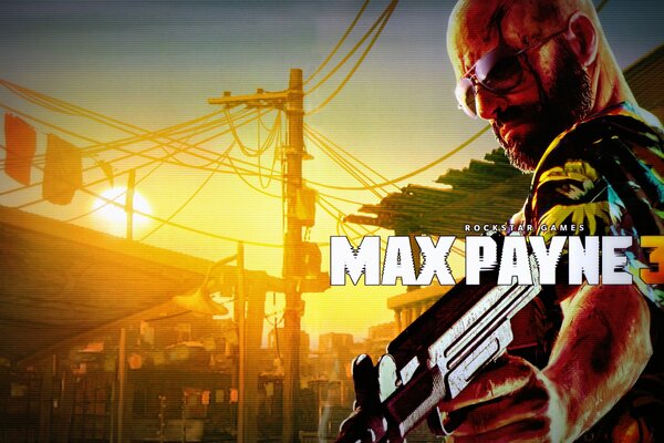 Gioco max payne 3 Calvo uomo Screensaver