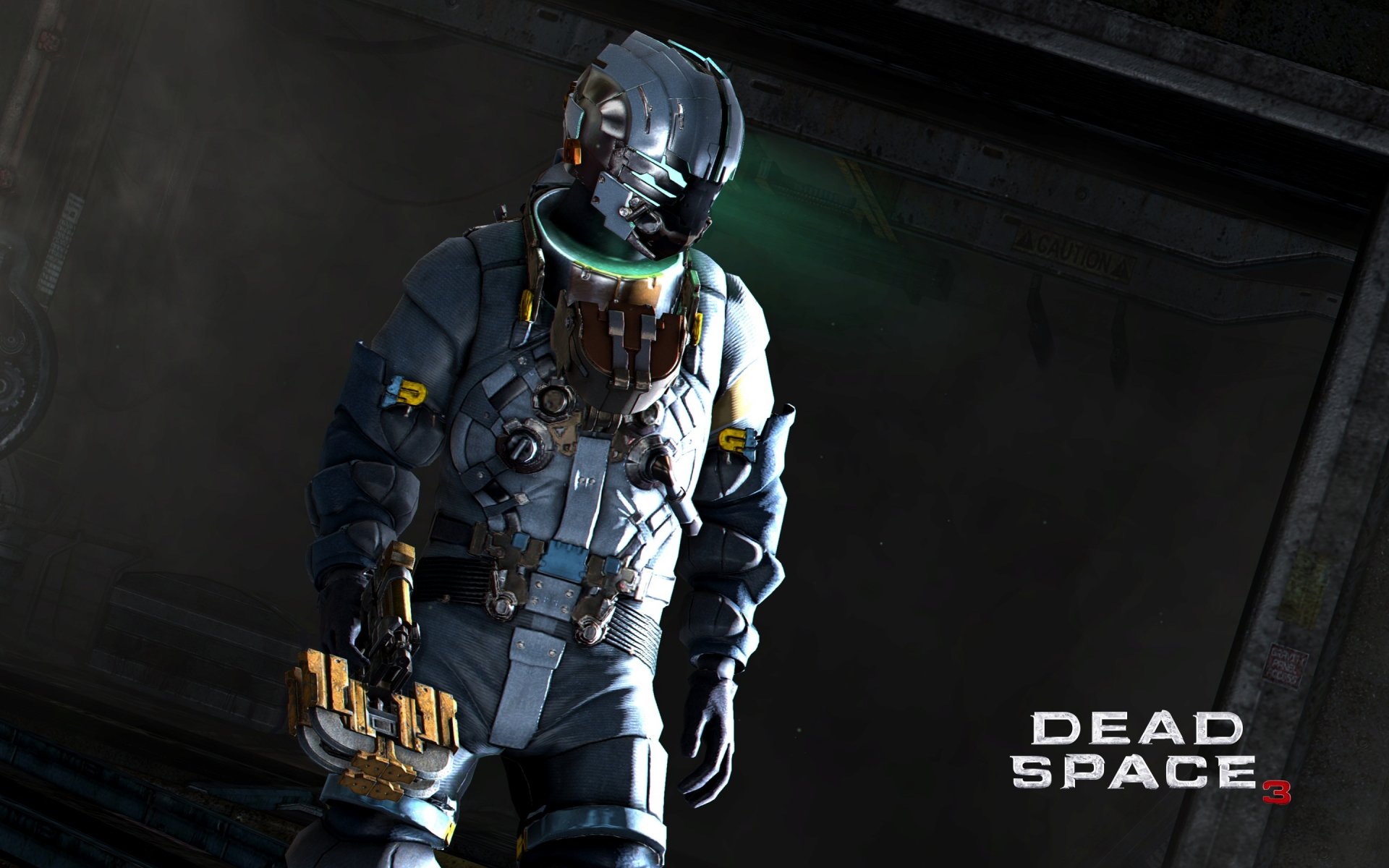 dead space 3 dead space 3 isaac clark isaac clark inschrift waffe anzug