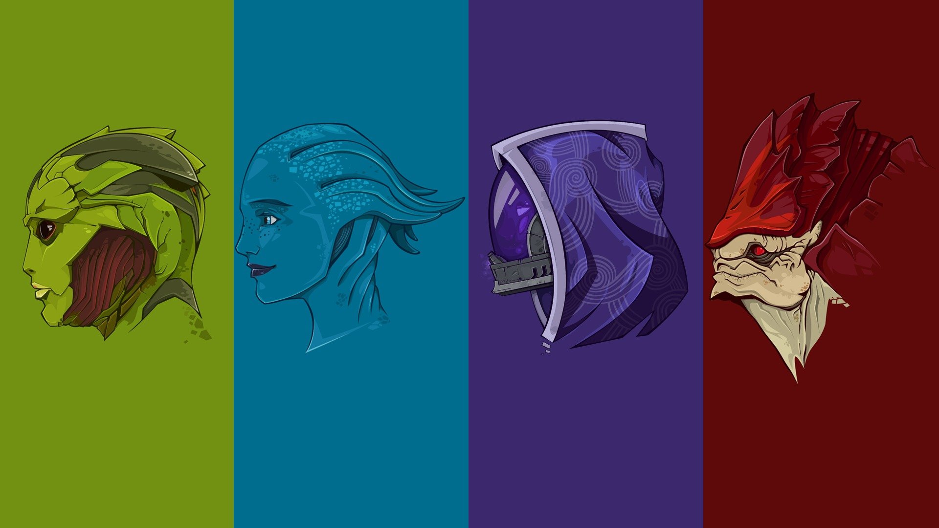 mass effect fan art krogan asari liara t sonya tali zora vas nima tali zora vas normandia quarianka urdnot rex thane krios drell