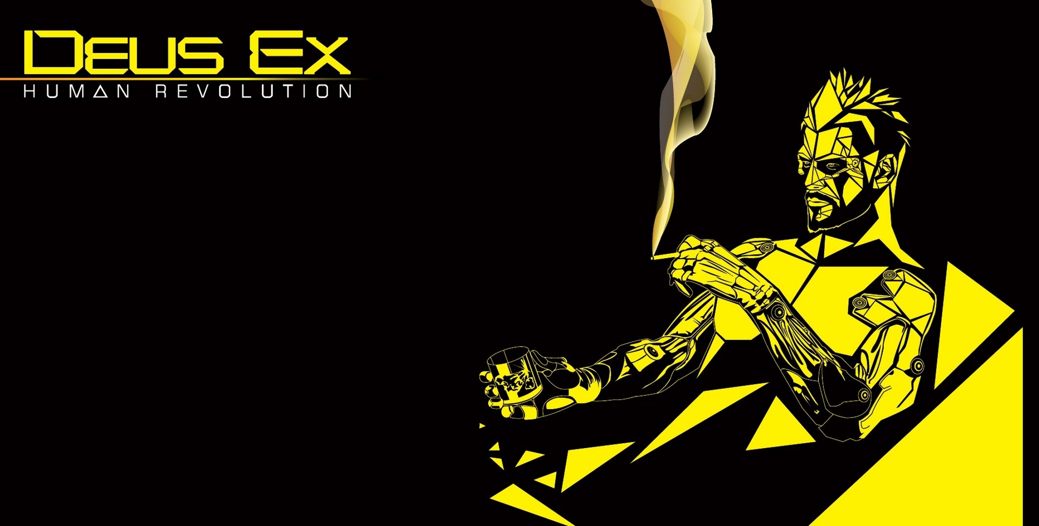 deus ex: rivoluzione umana adam jensen eidos interactive square enix cyborg cyberpunk minimalismo