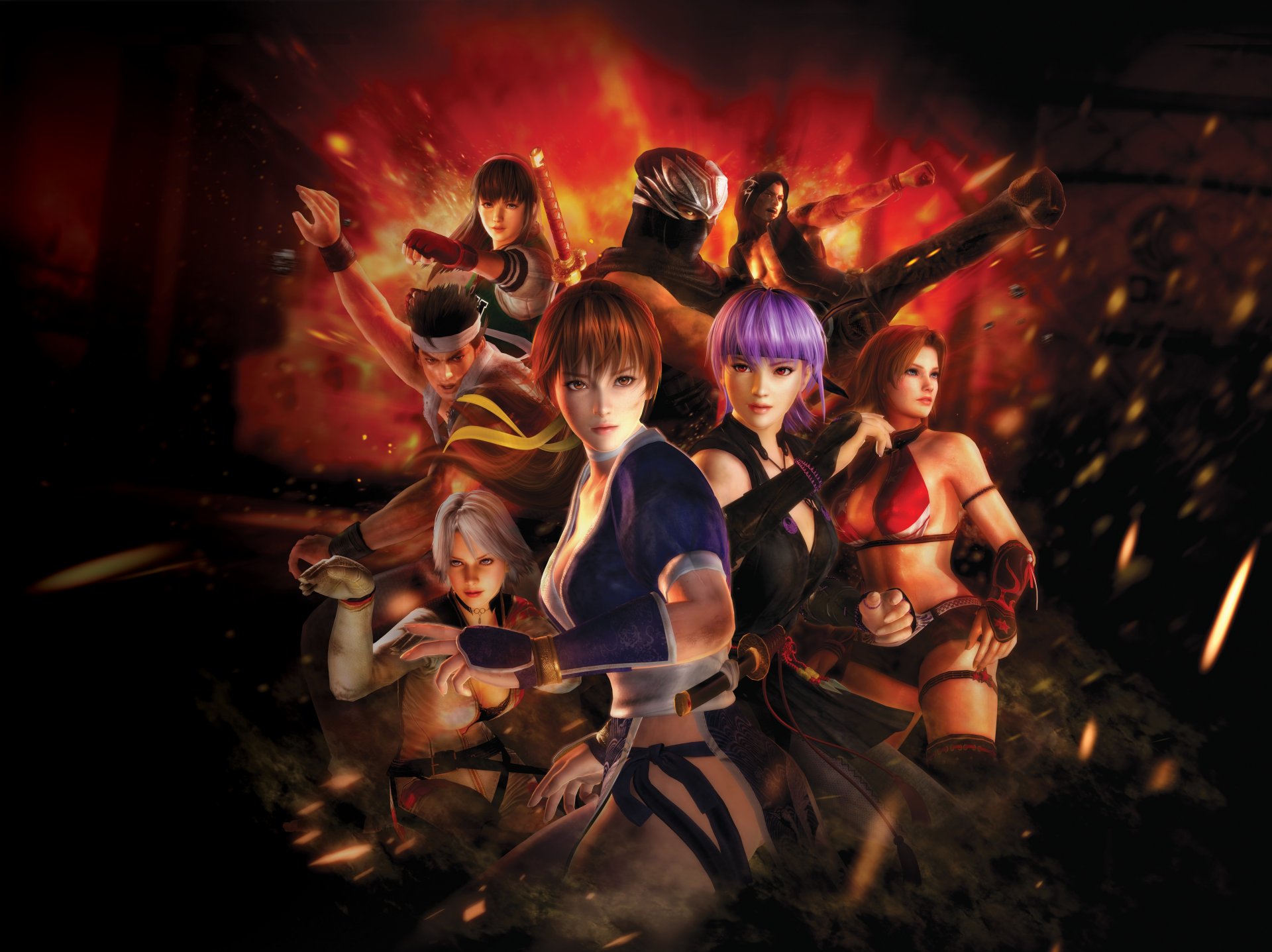 alive or dead 5 doa5 kasumi Shinobi kunoichi fate wrestling ryu hayabusa akira installation rig hitomi christie ayane ayane tina fighters neogaf