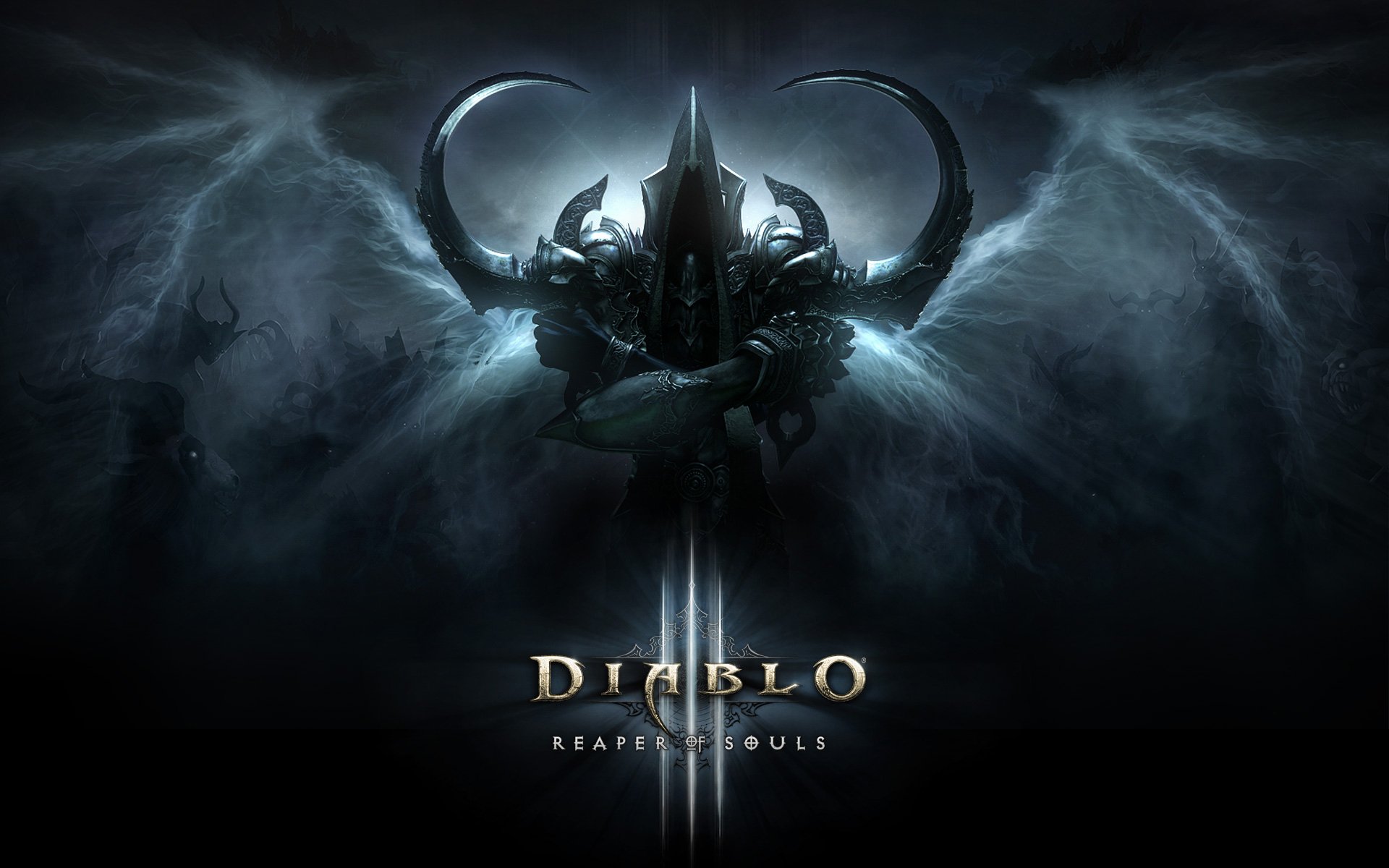 diablo iii: reaper of souls expansion set malthael blizzard reaper angel of death diablo iii no one can stop death malthael angel of death reaper of souls video game background blizzard entertainment