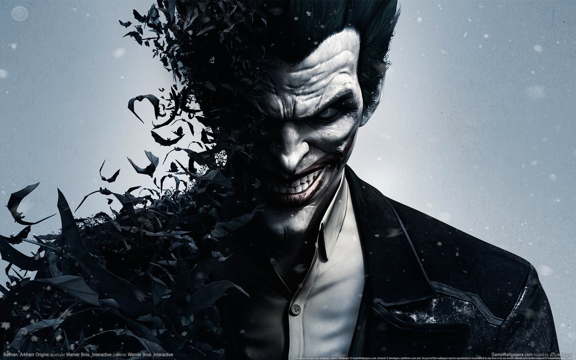 batman: arkham origins joker joker bonnet rouge diable de gotham gotham ripper m. jay jack napier joseph kerr jack white méchant sourire dents chemise chauves-souris wb games montréal warner bros. interactive entertainment gamewallpaper