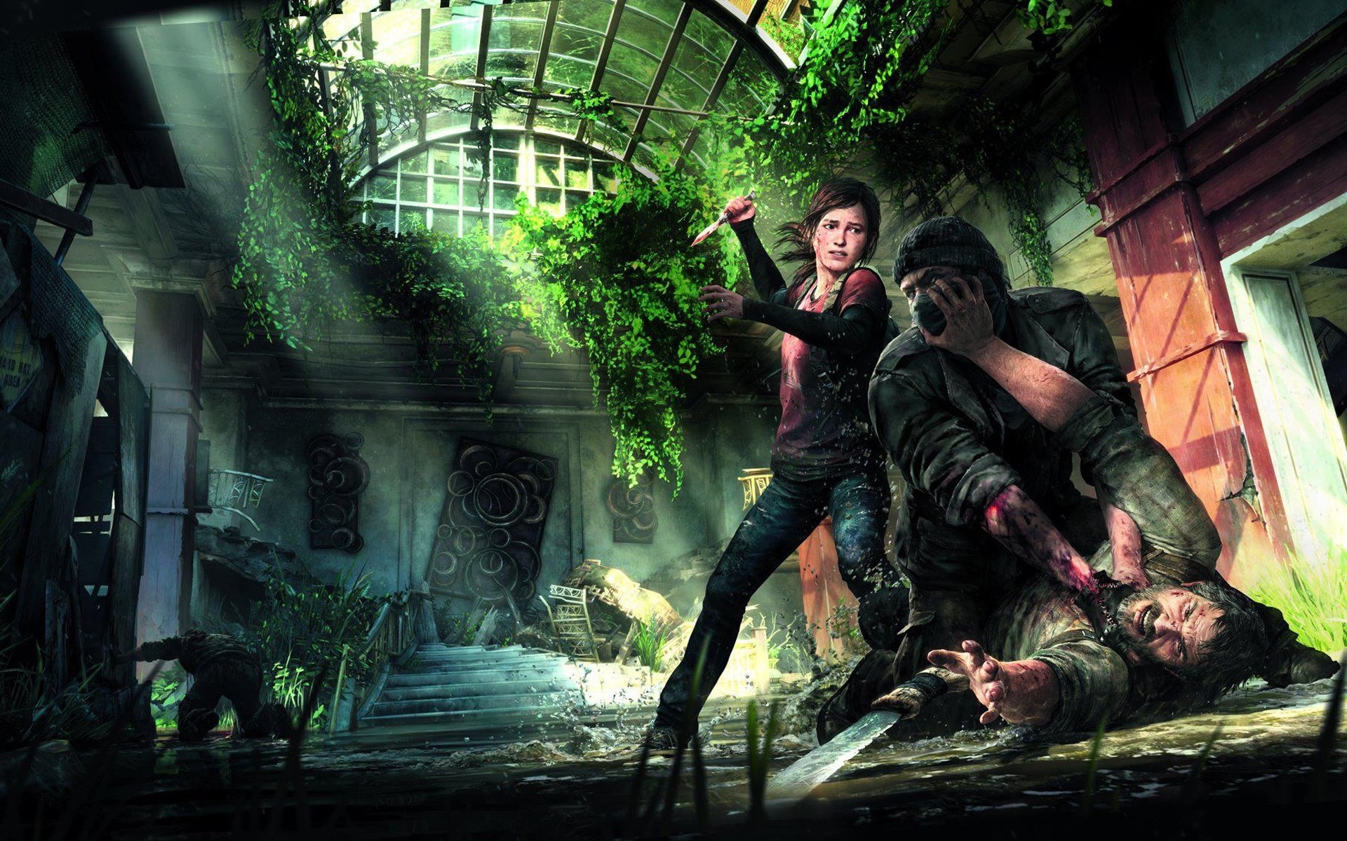 l ultimo di noi uno di noi naughty dog playstation 3 joel ellie lotta coltello machete