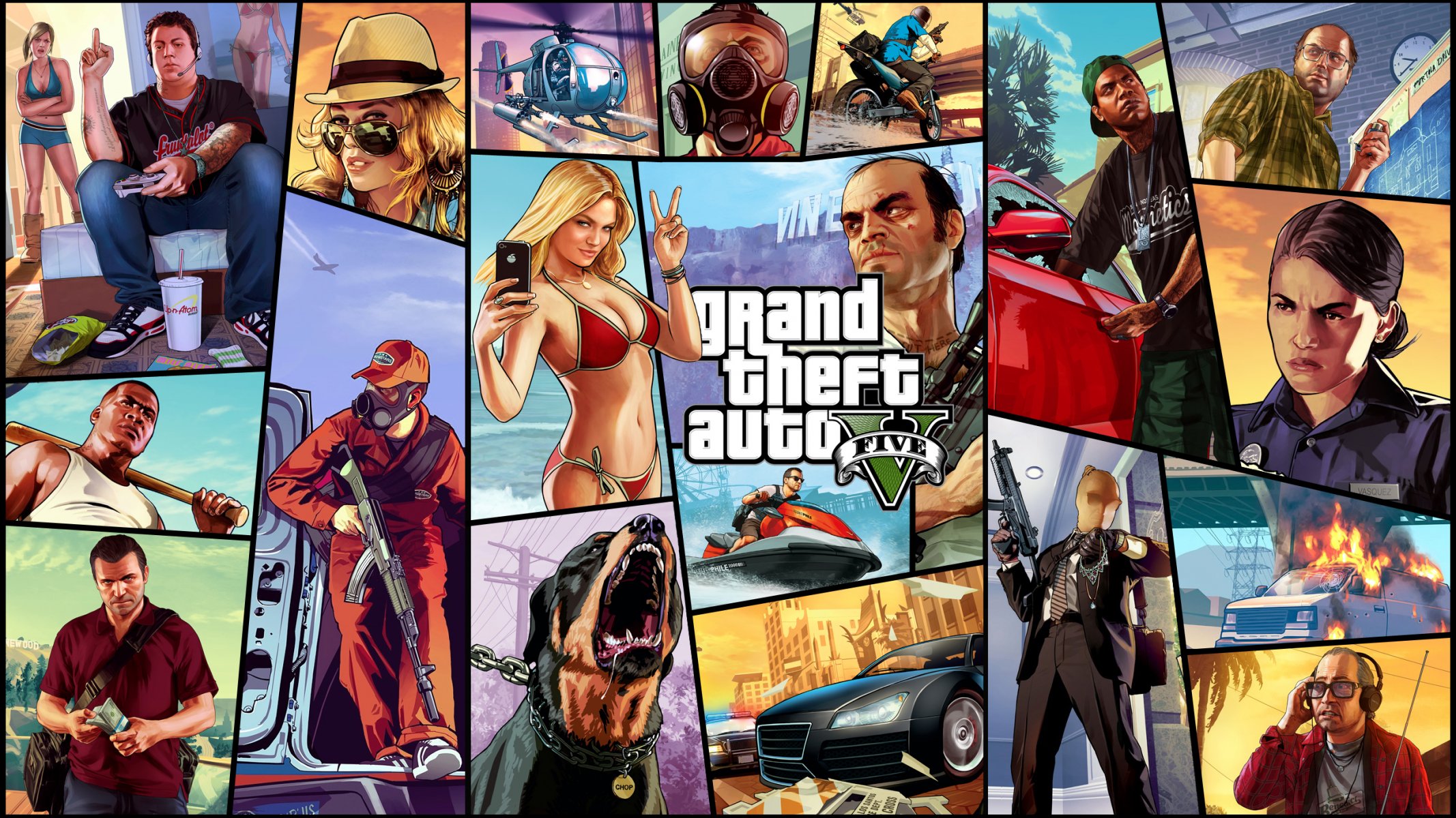 grand theft auto v gta 5 franklin michael trevor ron lamar vasquez jimmy tracey lester chop