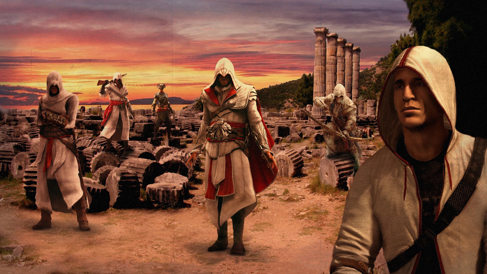 assassins credo desmont altair ezio connor