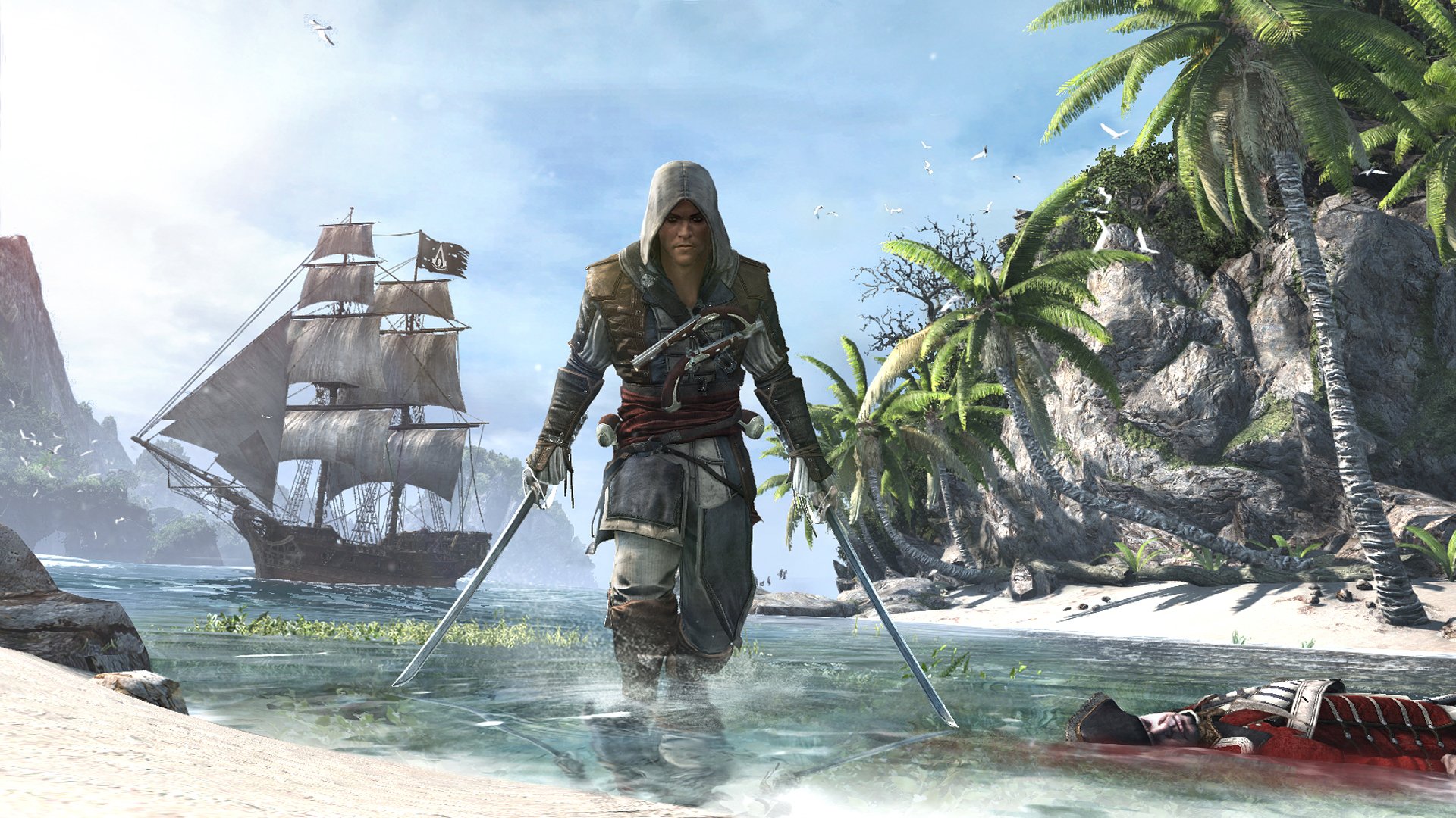 assassin s creed iv: black flag assassin pirate edward kenway edward kenway