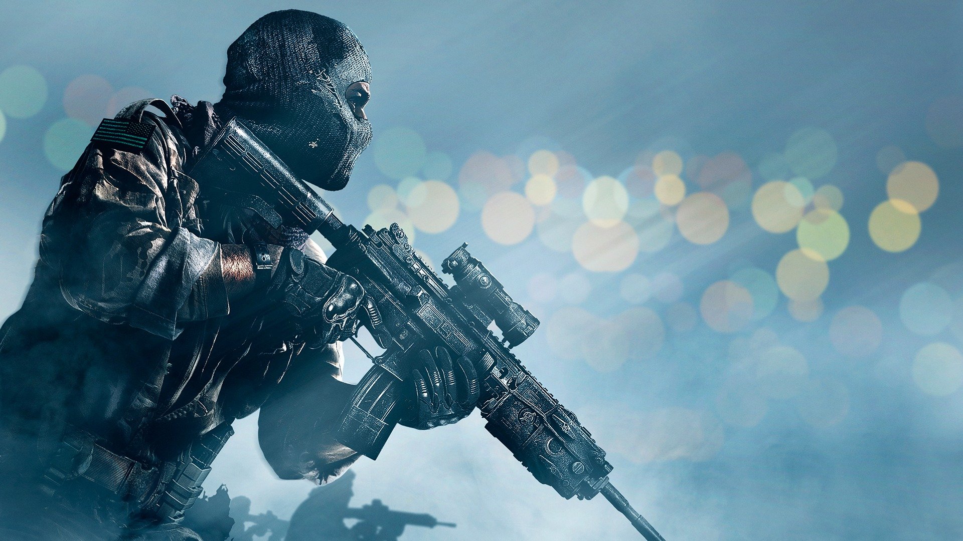 call of duty: ghosts call of duty: ghosts activision infinity ward żołnierz broń maska wojskowy