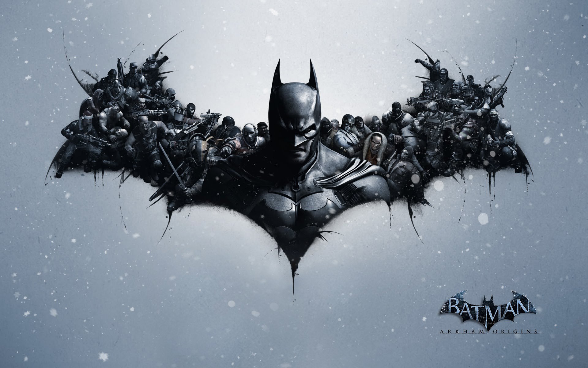 batman: arkham origins bruce wayne bruce wayne rüstung mantel feinde schurken schwarze maske schwarze maske deadshot deadshot pinguin desstroke terminator deathstroke terminator schnee wb games montréal warner bros. interactive entertainment