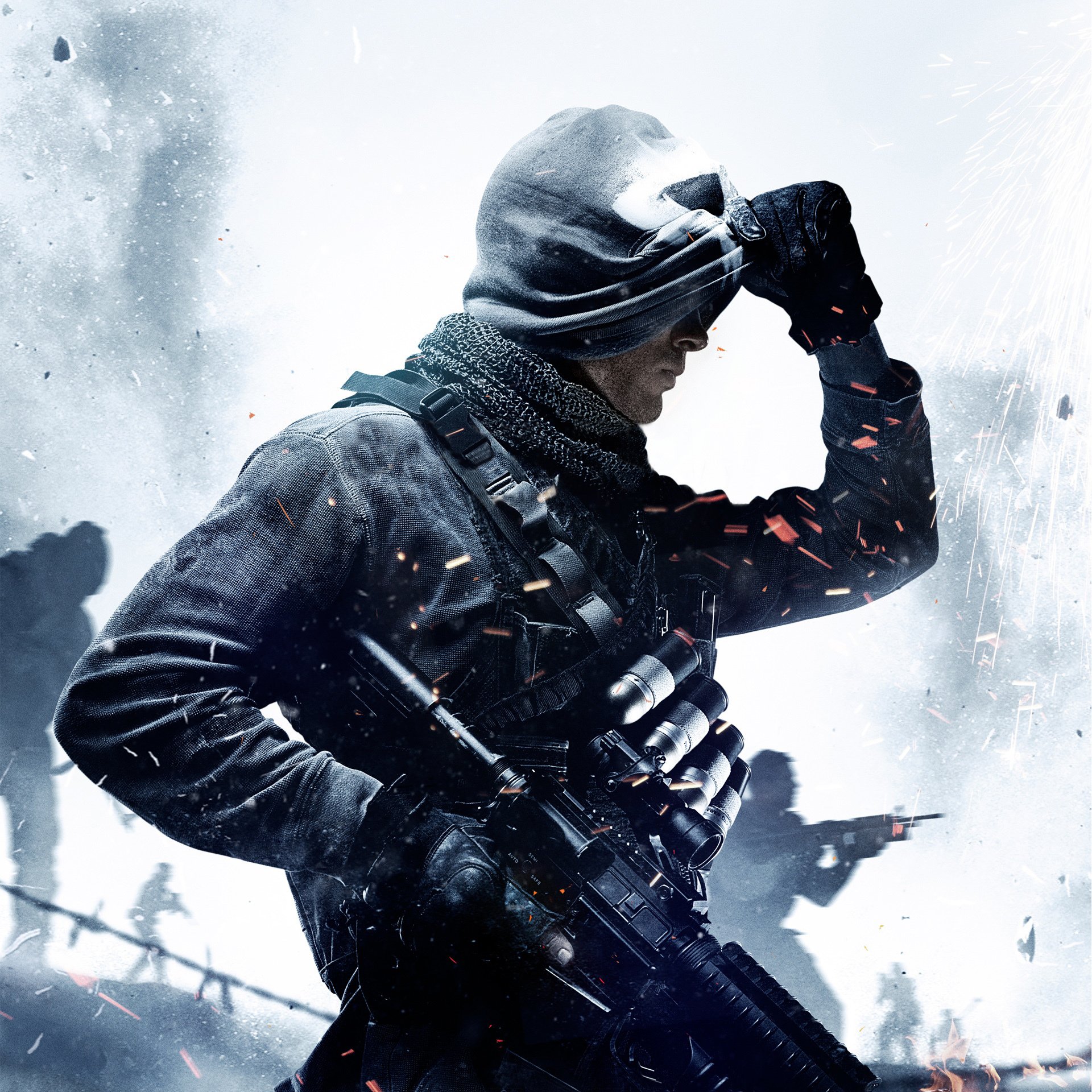 call of duty: ghosts call of duty: ghosts activision infinity ward żołnierz broń maska wojskowy sprzęt