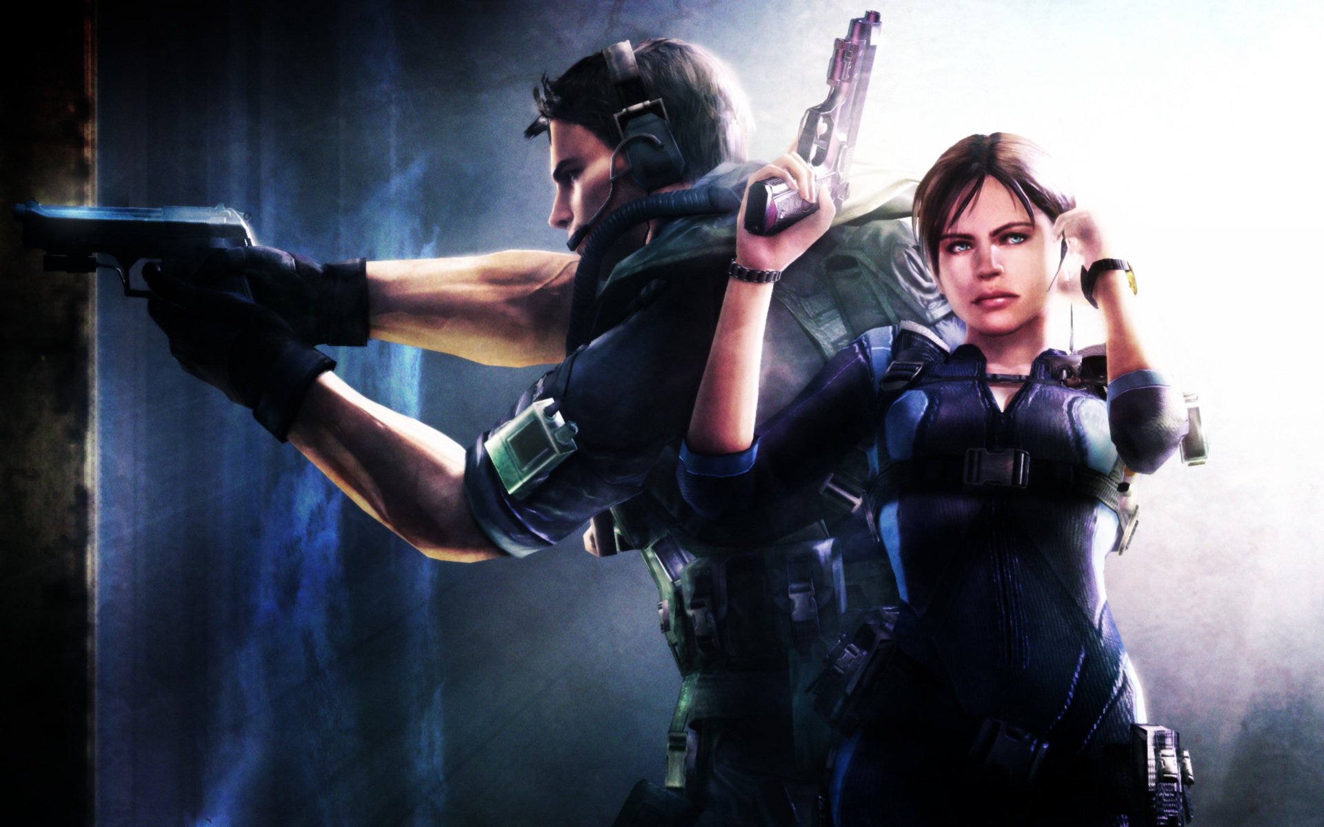 hostess wicked: rivelazioni biologicamente pericolosi sfondi capcom jill valentine chris redfield resident evil