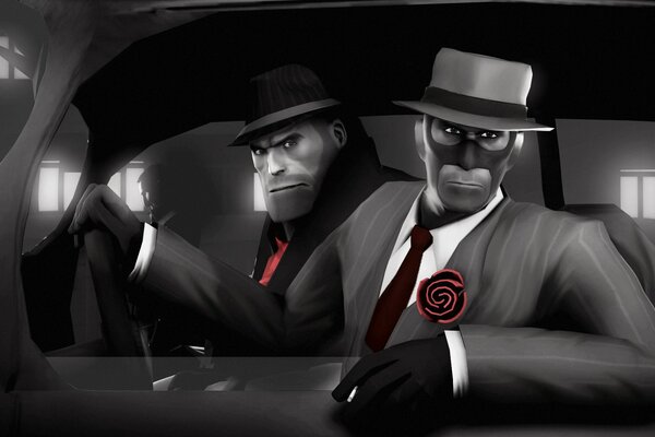 Spy in a tuxedo team fortress 2