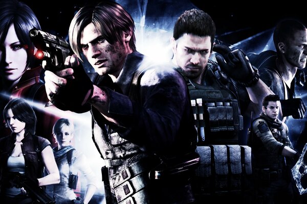 Jeu sur les matives du film Resident Evil