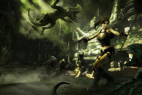 Fond d écran du jeu Lara Croft: Tomb Raider