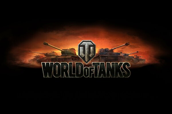 Заставка популярной онлайн игры о танках