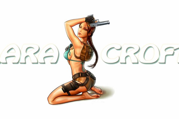 Tomb Raider seducente arte